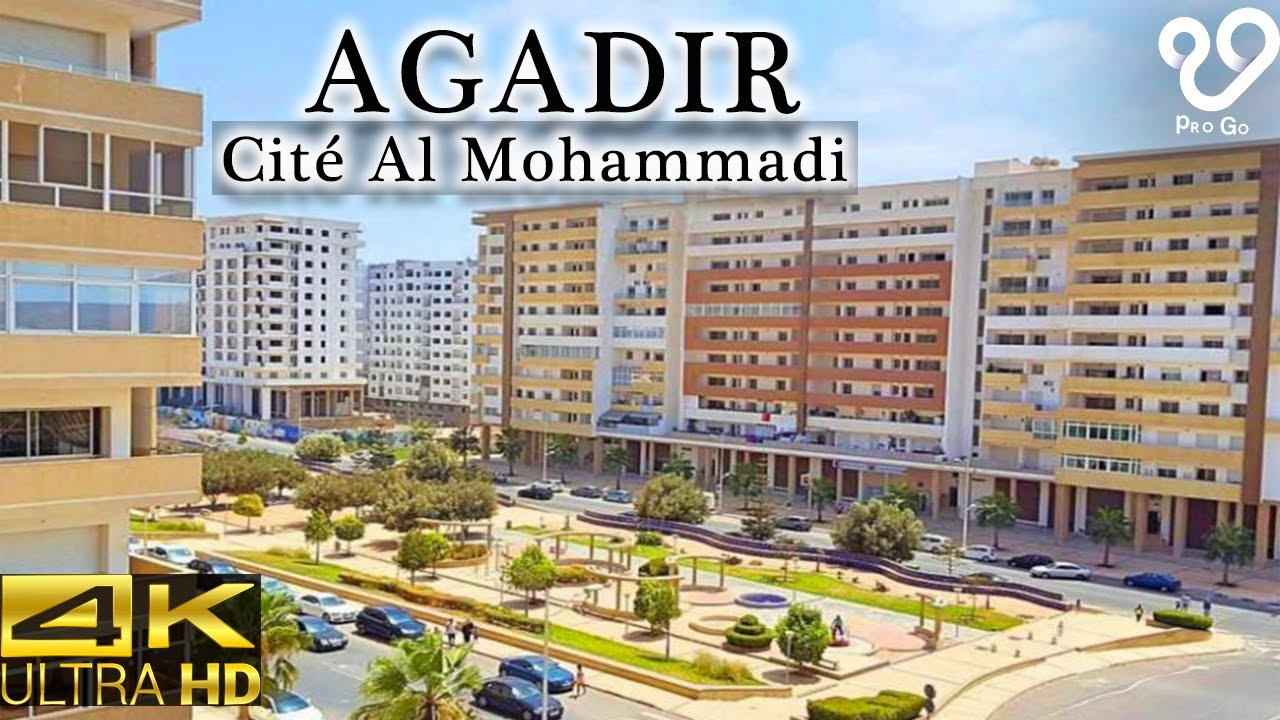 Tour Complet Hay Mohammadi [4K.60fps] ✅/ جولة كاملة في الحي المحمدي، أكادير