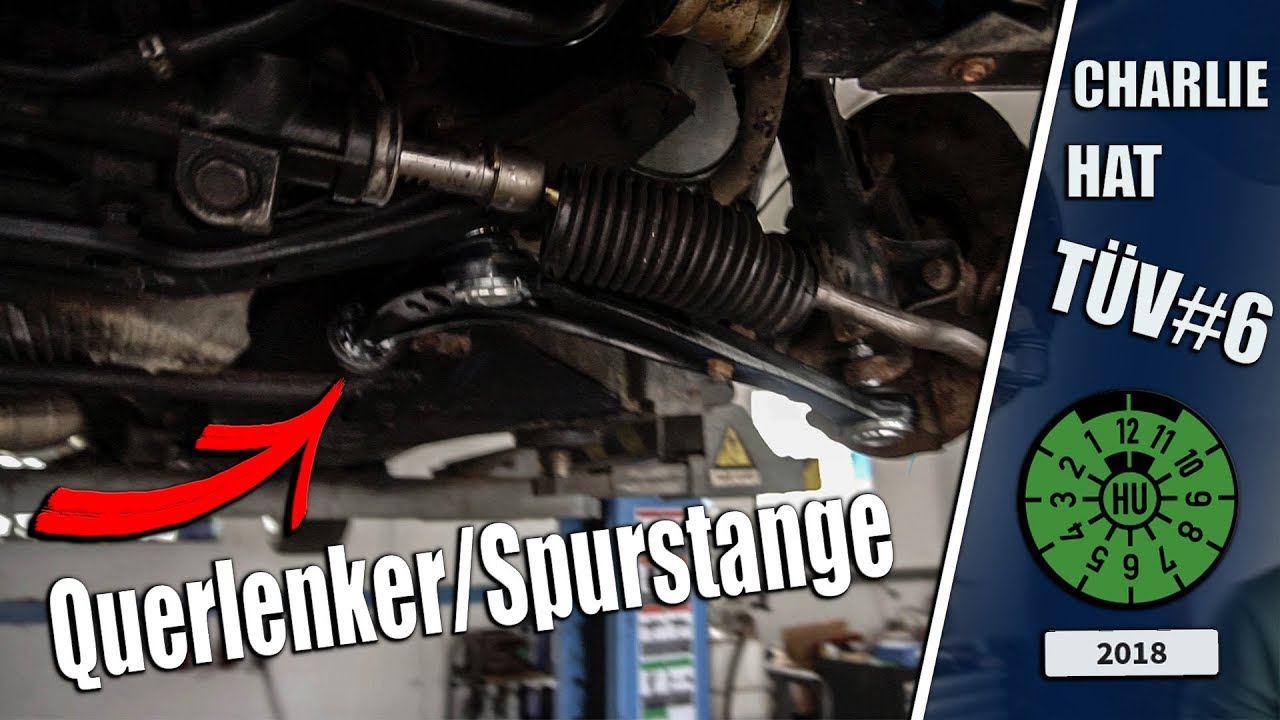 Charlie Hat TÜV#6  Spurstange - Querlenker - Koppelstange | Staubschutz Tauschen | BMW E36