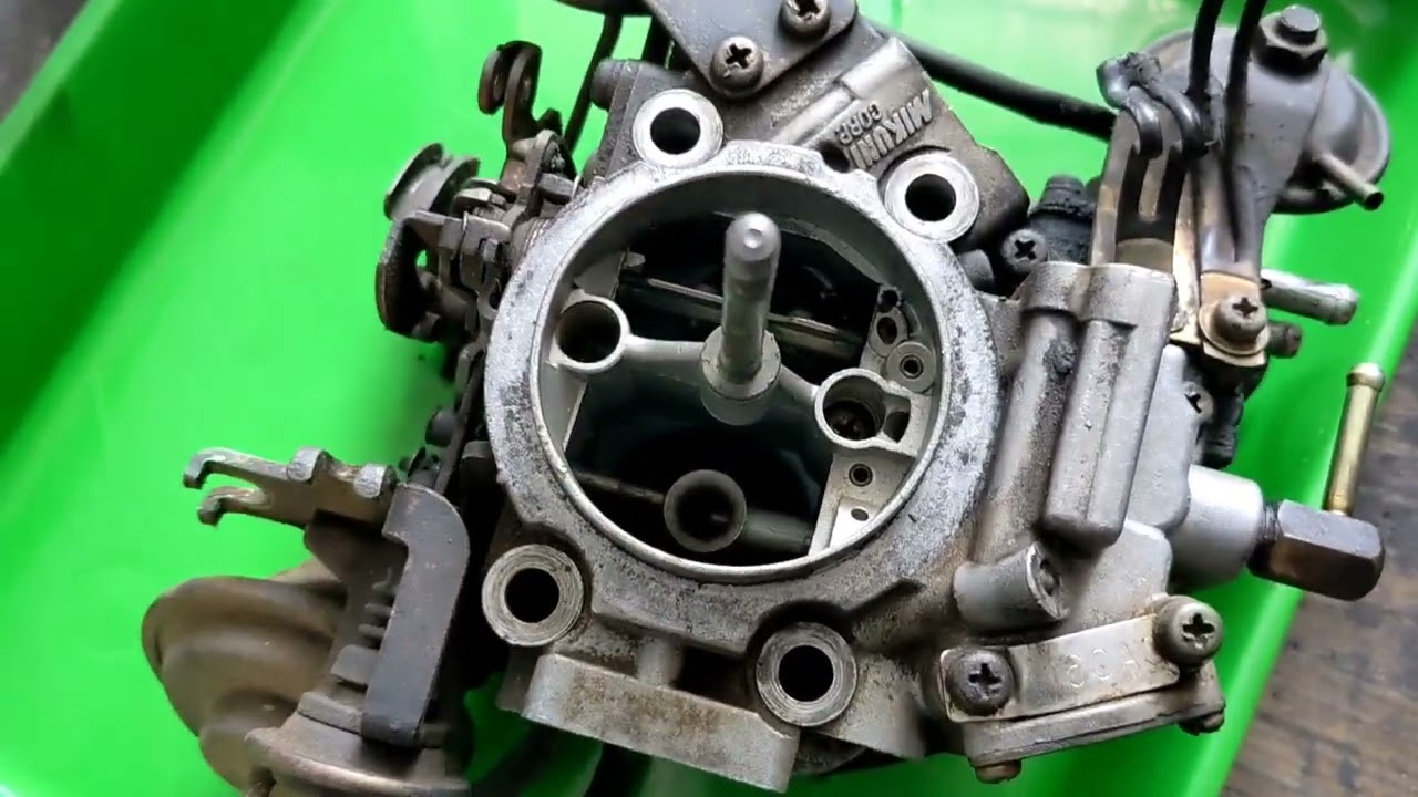 Karburator suzuki escudo jadul, di gas malah nyendat mau mati