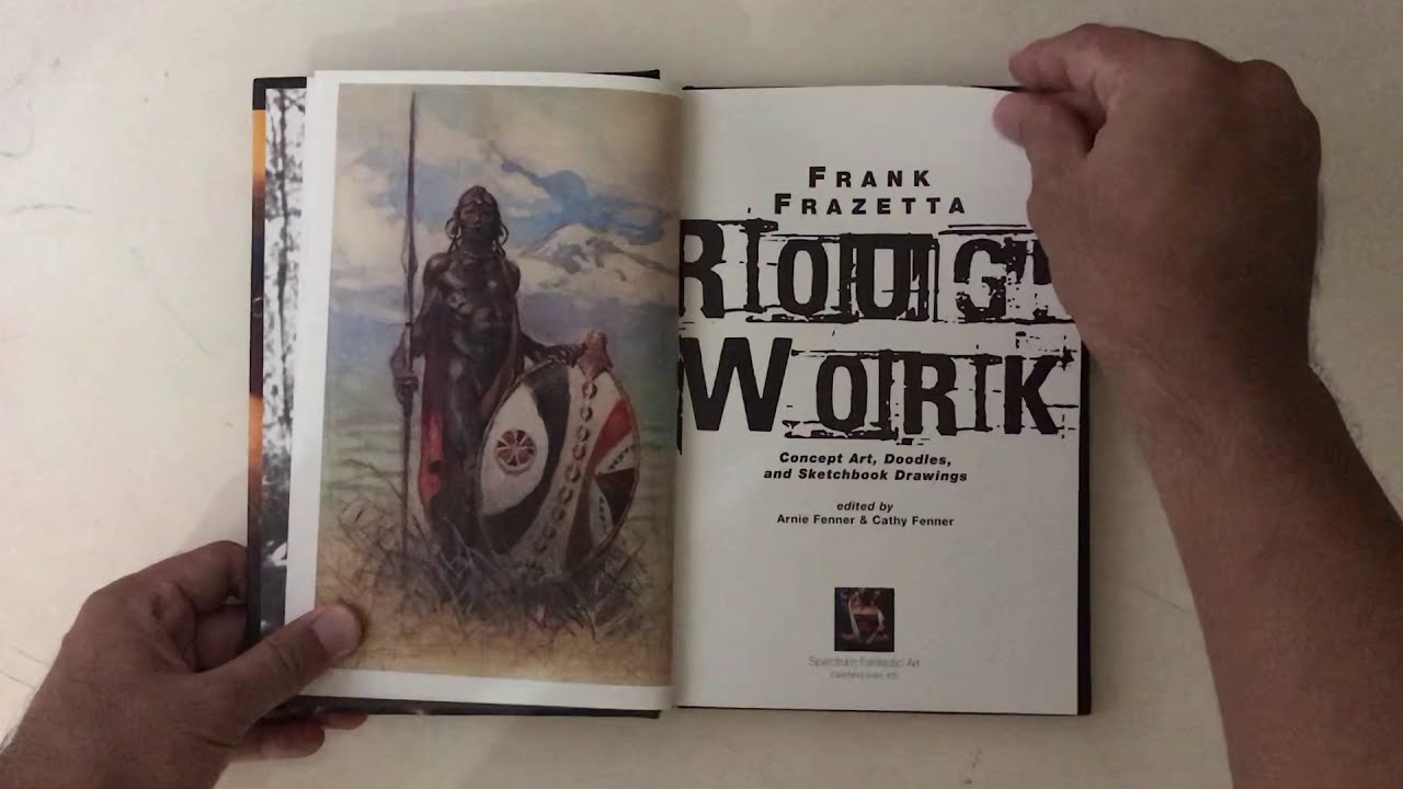 Rough Work: Concept Art, Doodles, and Sketchbook Drawings by Frazetta #FrankFrazetta #QuickLook