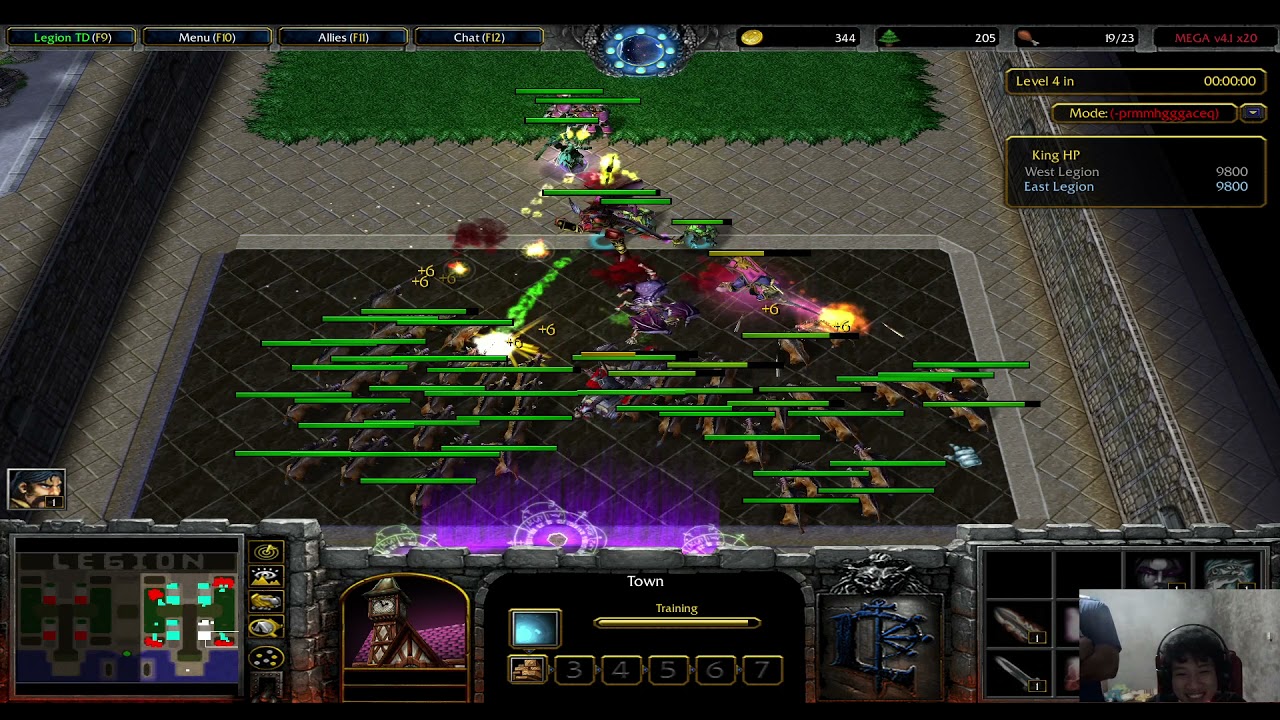 Legion TD Mega 4.1 x20 : Prac mà như phac vậy only súng :)) bboyfaberz mobaz