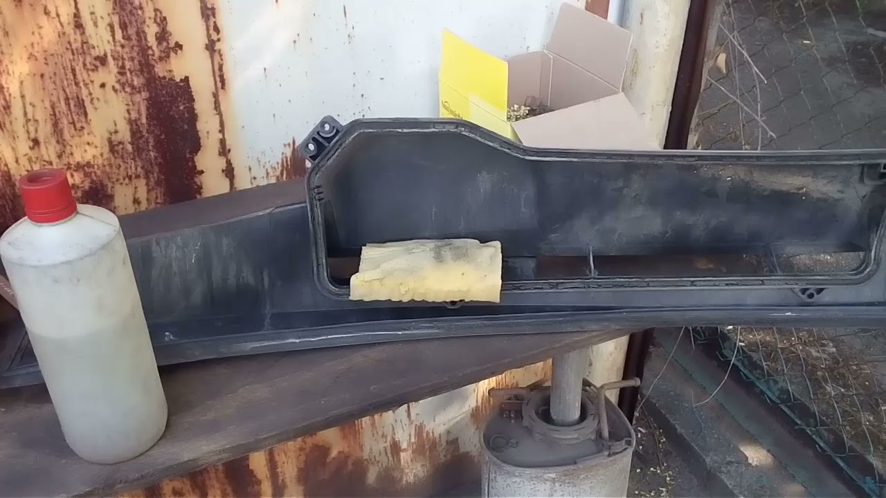 Чистка воздуховода Ford Fusion 2003Г 1.4L