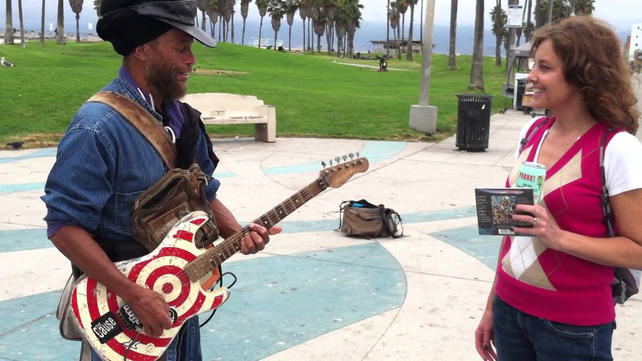 Jacquie Auch and Harry Perry in California