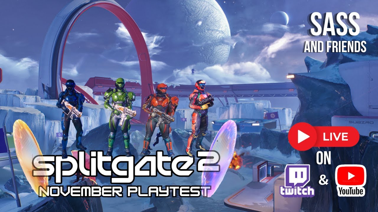 SASS and Friends | Splitgate 2 | November Playtest