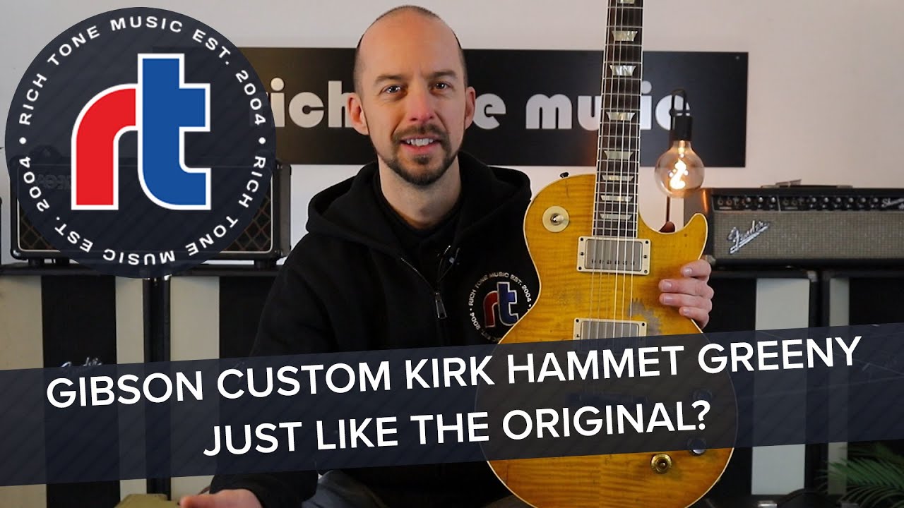 Gibson Custom Shop Kirk Hammett Greeny 1959 Les Paul Standard