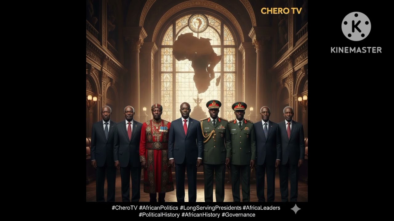 The Enduring Reigns: 10 of Africa's Longest-Serving Presidents
