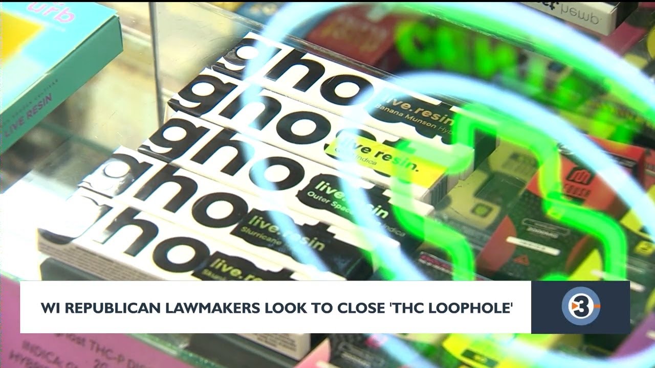 WI Republican lawmakers look to close 'THC loophole'