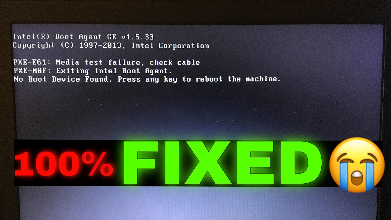 intel (r) boot agent cl v8.1.10 | intel (r) boot agent cl v8.1.10 कैसे करें | how to fix intel (r)
