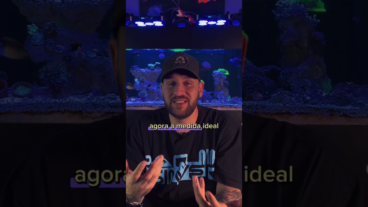 O Que &eacute; Salinidade do Aqu&aacute;rio Marinho? #shorts