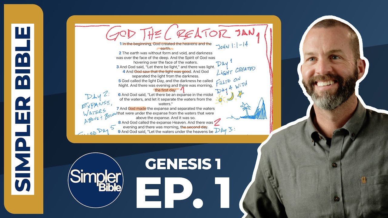 Ep  1  Genesis 1 | God the Creator
