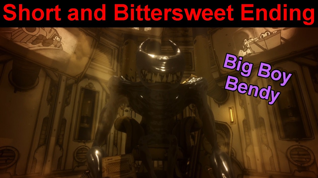 Bendy and the Ink Machine - Episode 7 END - Short and Bittersweet Ending