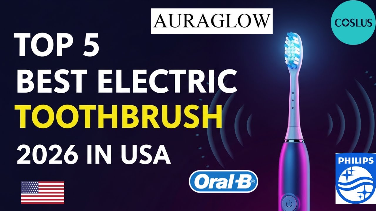 Top 5 Best Electric Toothbrush 2026 in USA 🔥 Best Electric Toothbrush for Sensitive Teeth 🔥