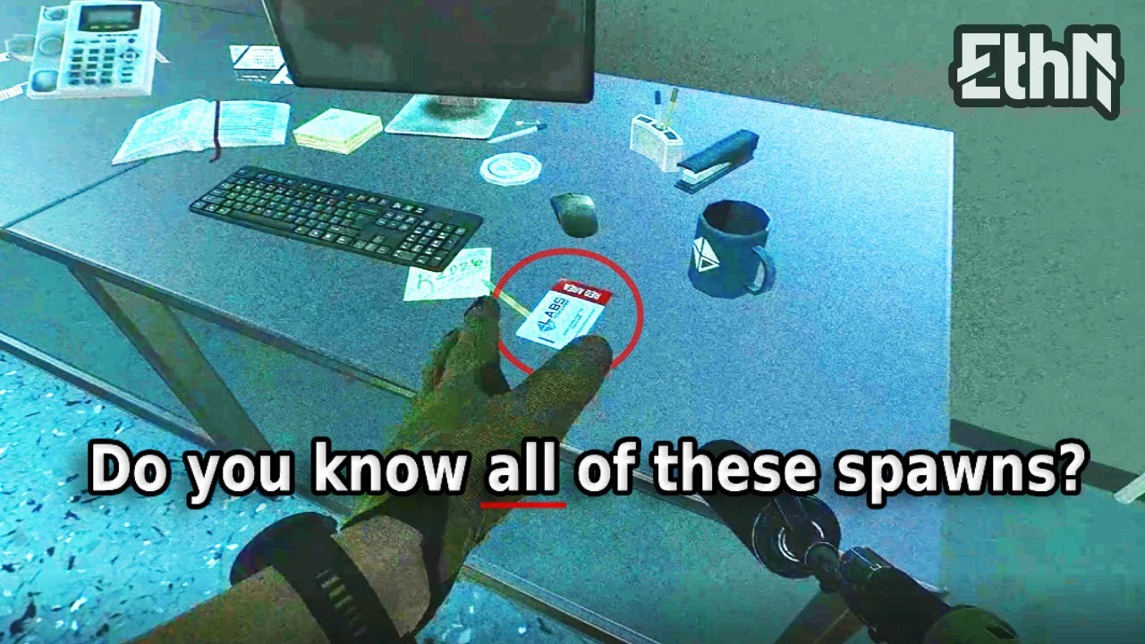 All 17 Labs Keycard Spawns (in Under 6 minutes!)