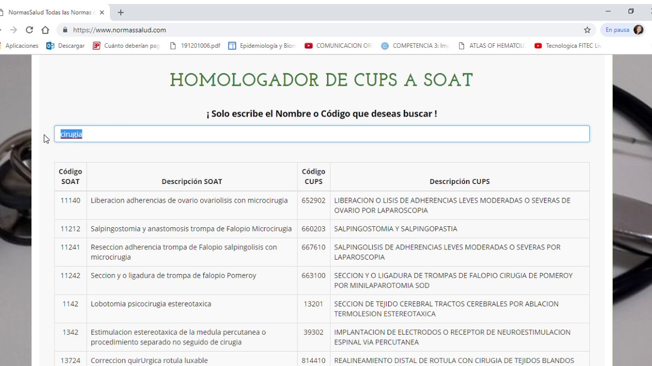 NormasSalud Todas las Normas de Salud