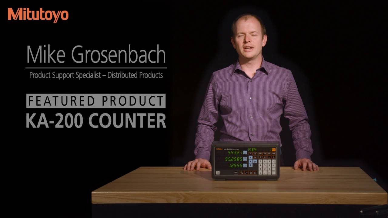 KA-200 Counter Linear Scale Demo