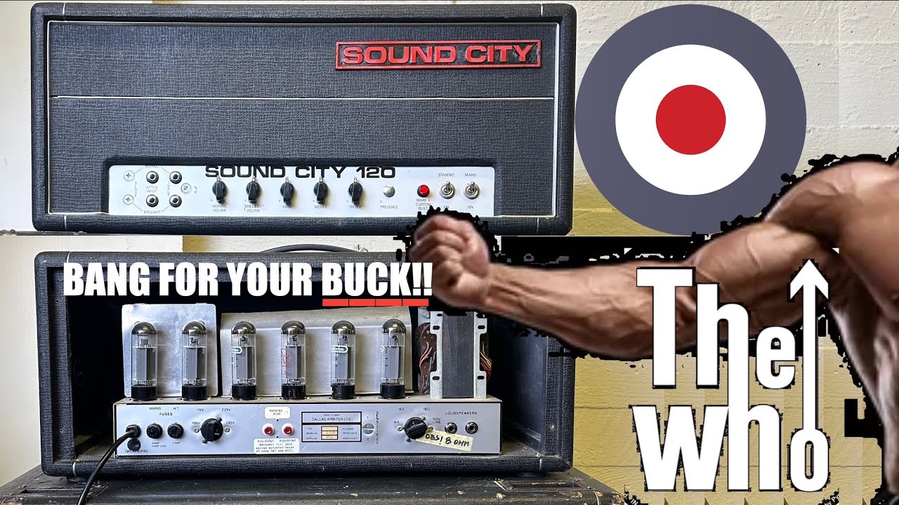 Cheap Vintage Hiwatt Tone! Sound City L120
