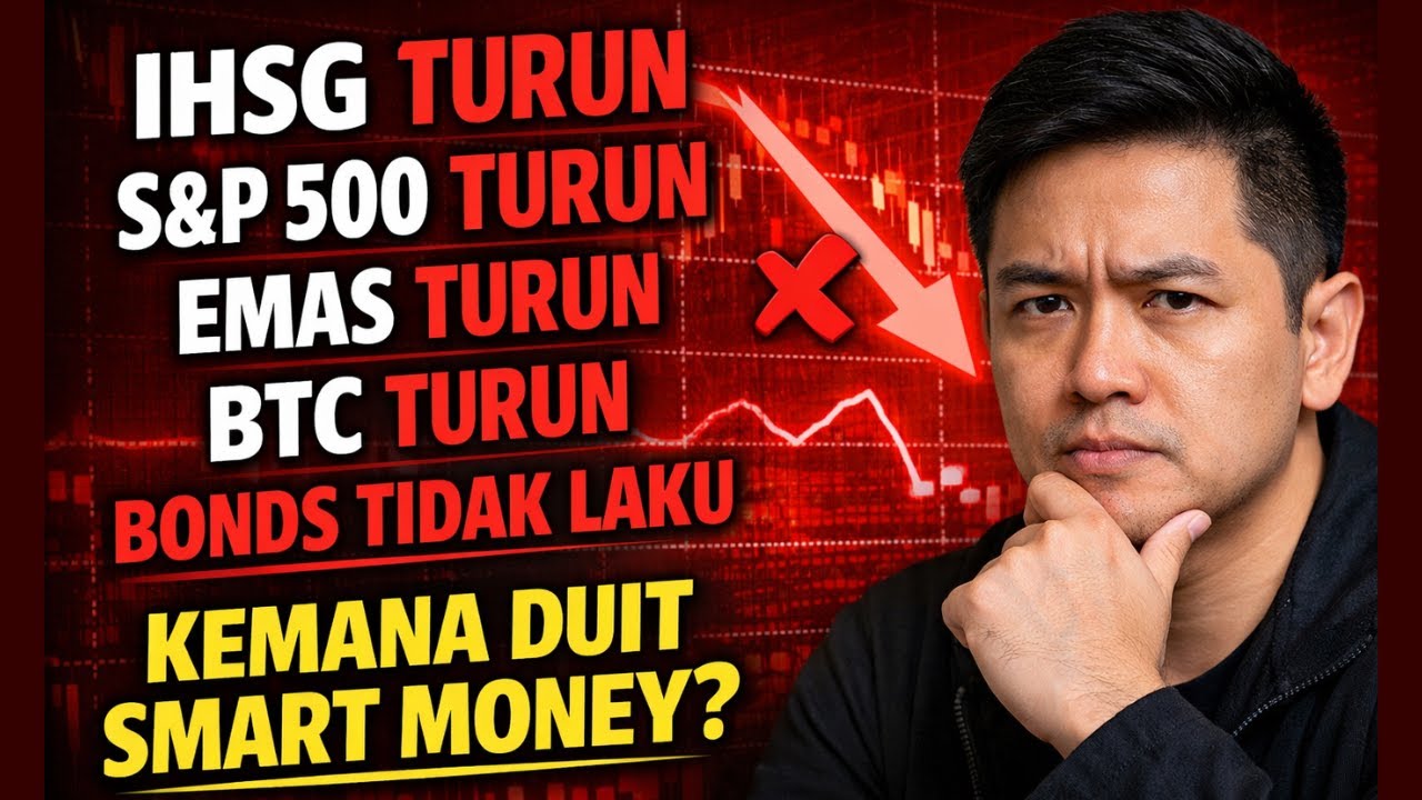 Everything Down: IHSG, Gold, Global Stocks, BTC &mdash; What's Smart Money Doing?