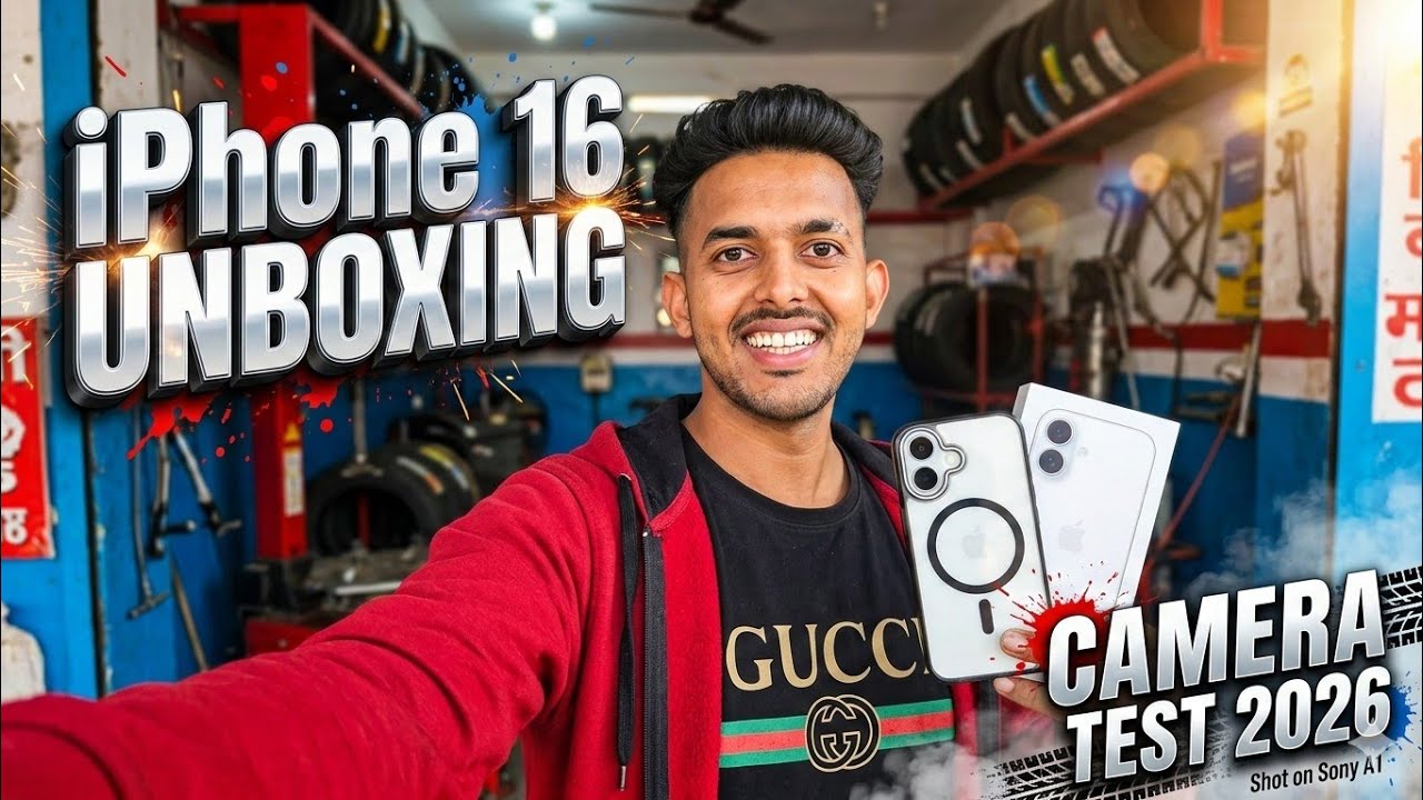 i Phone 16 Unboxing & Camera Test 2026 🔥