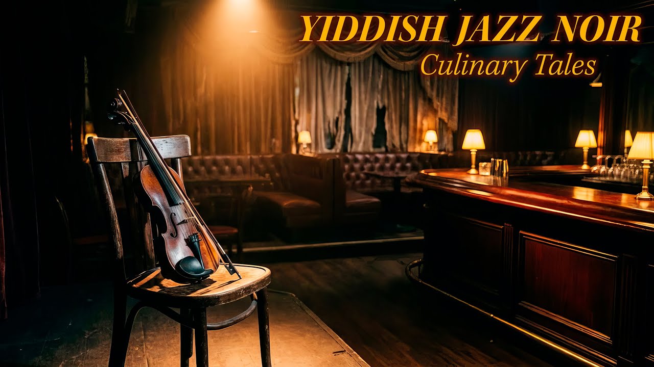 Yiddish Jazz Noir: Culinary Tales | Best Songs About Food & Cooking (English with Yiddish soul)
