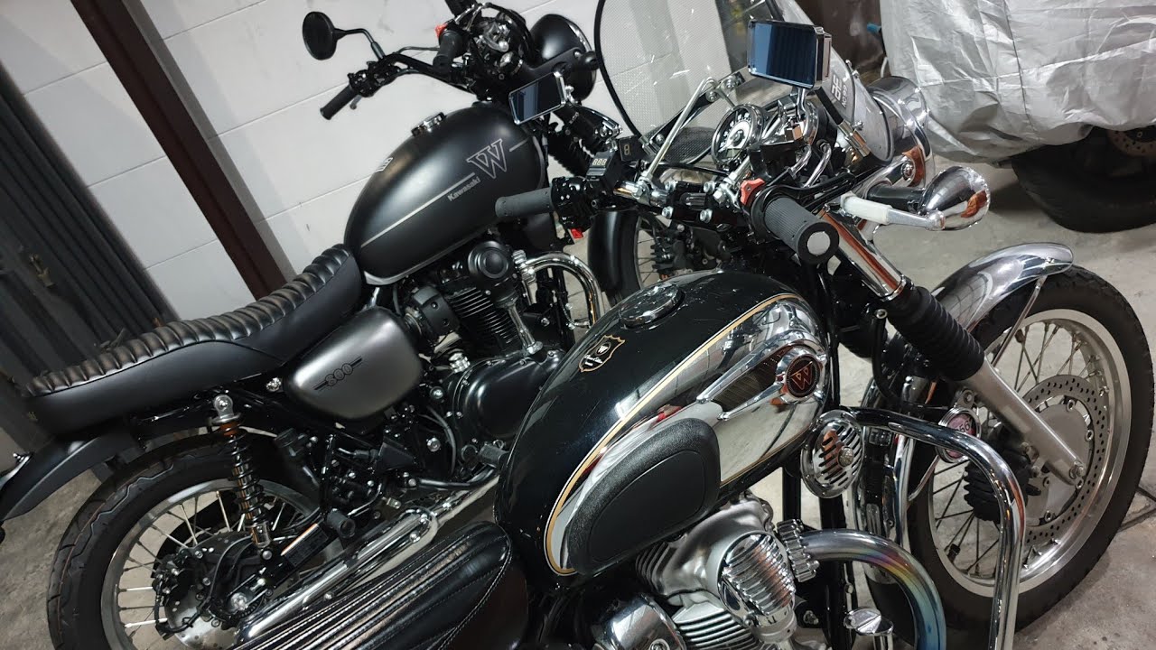 2019 Kawasaki W800 Street exhaust note vs old stock vs Beet Nassert TRAD-V เสียงท่อคาวาซากิ W800