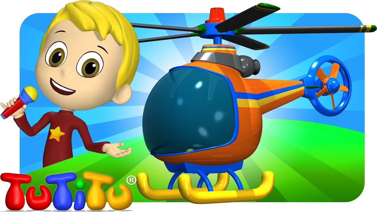 Sing Along For Kids | Helicopter and more | TuTiTu Songs Compilation