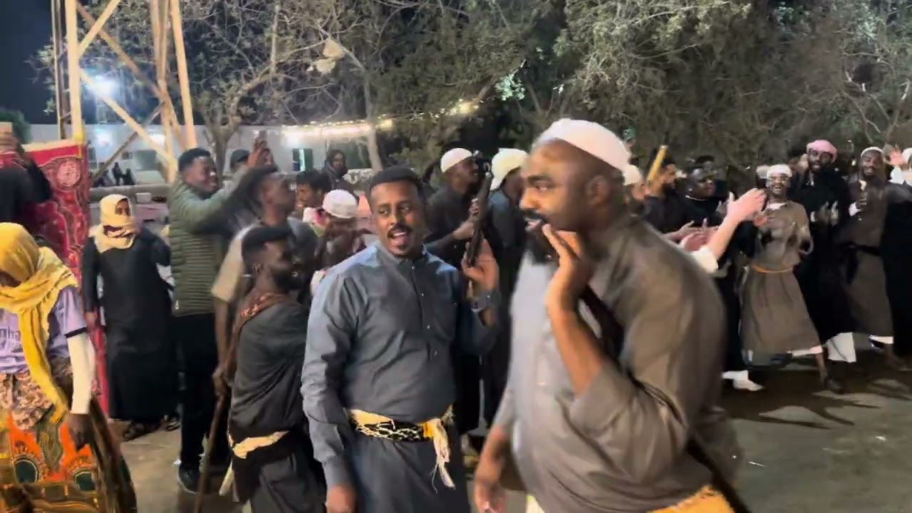 لعب مزمار شعبنة بني مالك والمعازيم السعدي _ زومال اهل النوب