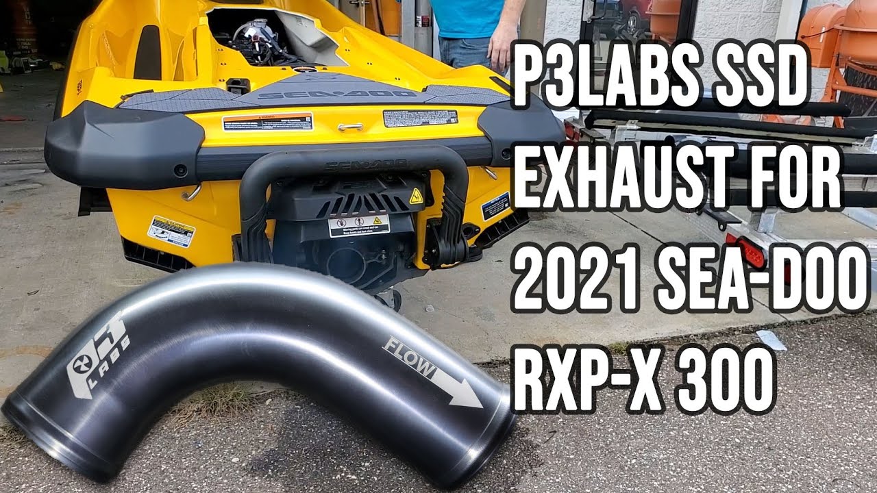 Выхлопная система SSD P3Labs для Sea-Doo RXP-X300 2021 года