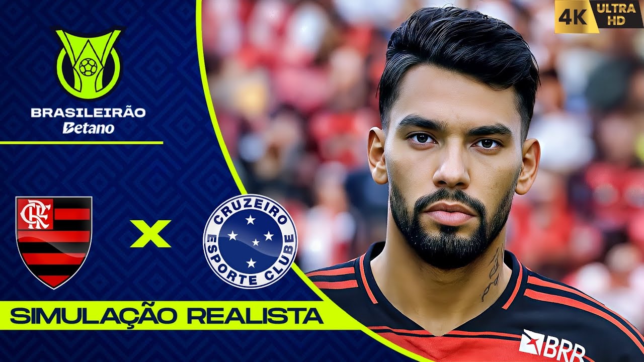 Flamengo vs Cruzeiro | Brasileirão 2026 | Paquetá vs Gerson | Simulação 4K60FPS Gogosz Patch.