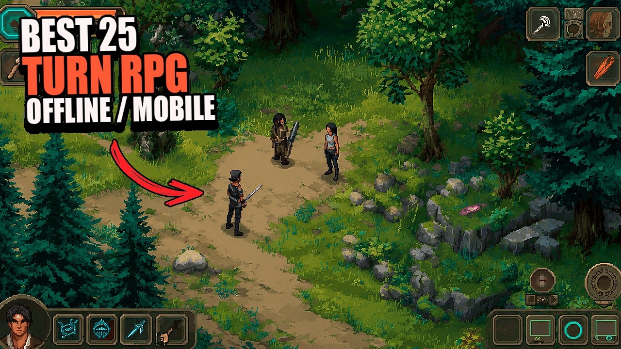 25 BEST OFFLINE TURN-BASED RPGs ON THE PLAY STORE ( FREE AND PAID )
