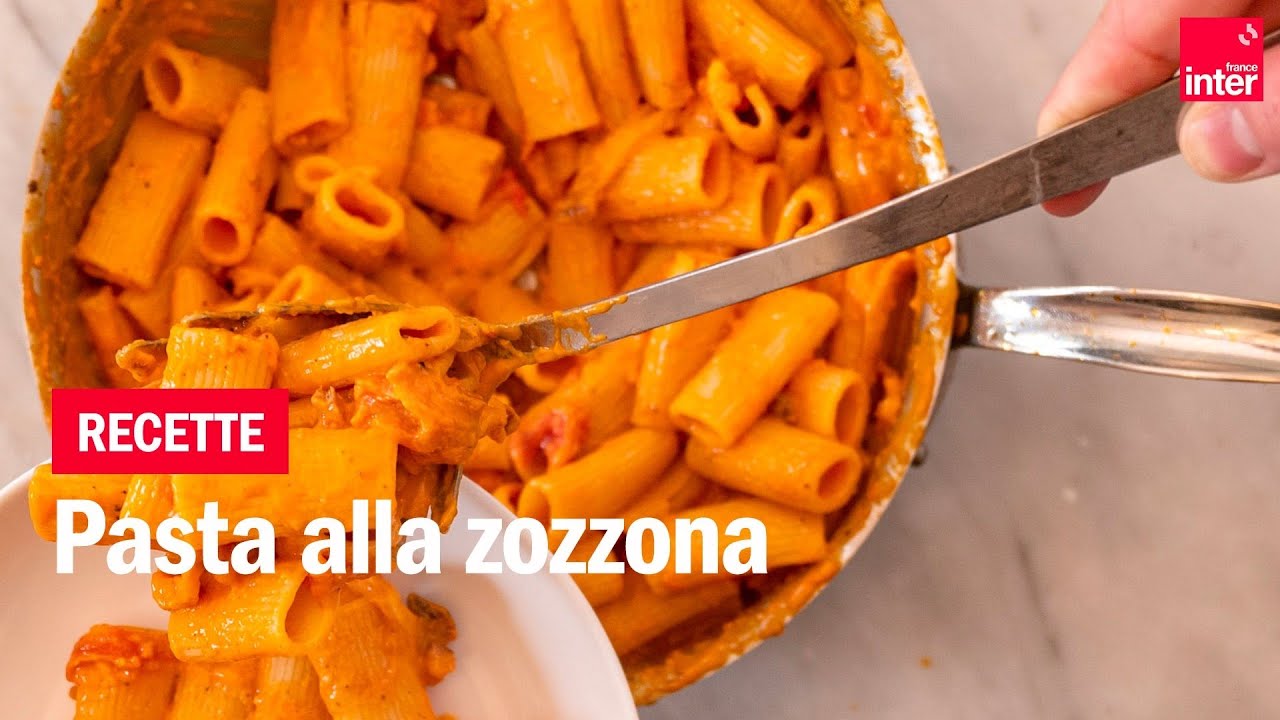 Pasta alla zozzona - Les recettes de François-Régis Gaudry