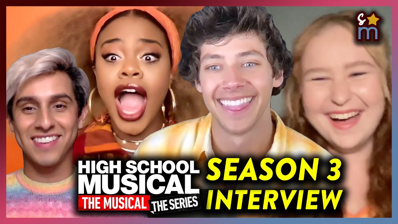 HSMTMTS Cast Tease Season 3, Funny Camp BTS Stories & Music | High School Musical Series Interview
