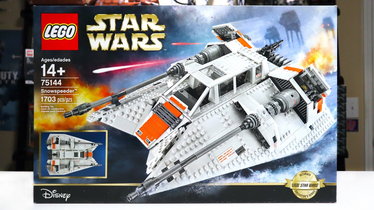 Обзор набора LEGO Star Wars 75144 UCS Snowspeeder! (2017)