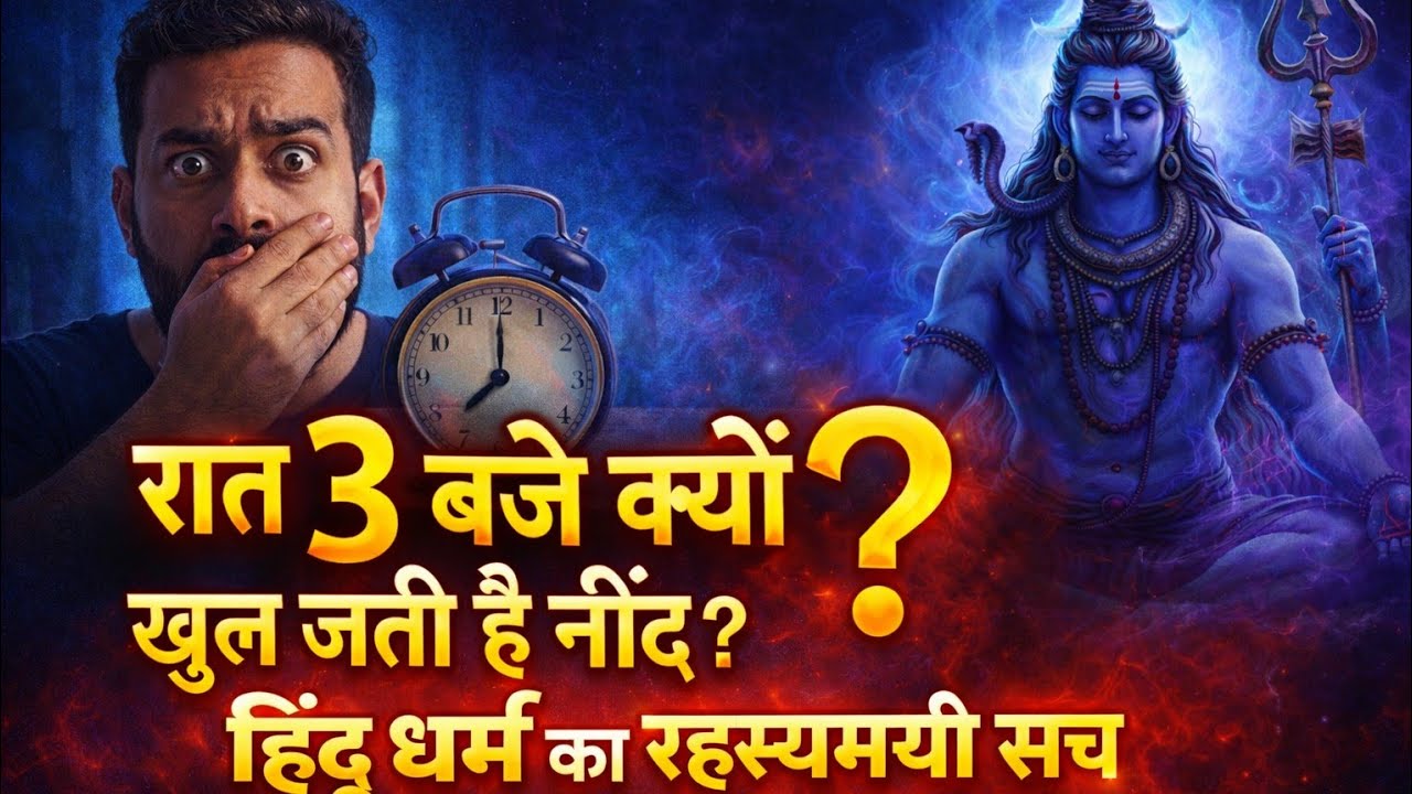 रात 3 बजे क्यों खुल जाती है नींद?