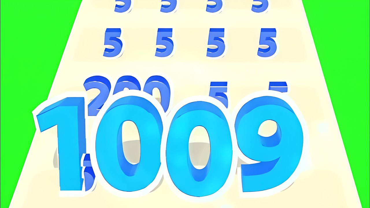 Numbers Run at a fast speed open walkthrough ios run 