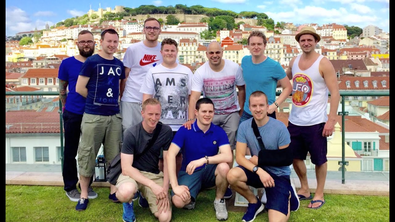 Lads in Lisbon - Tom's Stag-do, May 2015