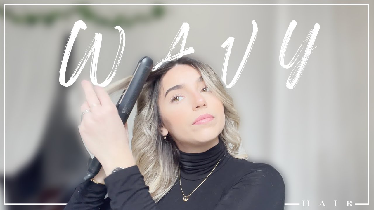 WAVY HAIR - avec un lisseur