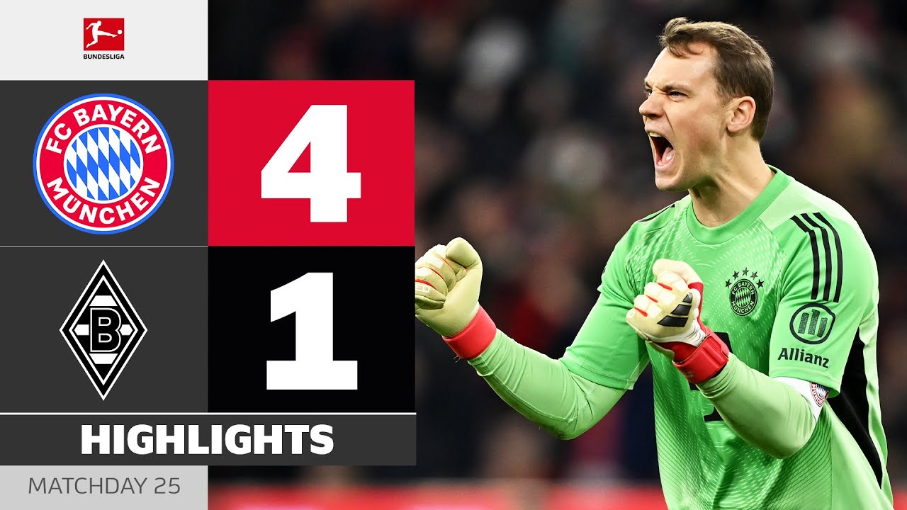 No Kane, No Problem: BAYERN MARCH ON | FC BAYERN - BORUSSIA M'GLADBACH | MD 25 &ndash; Bundesliga