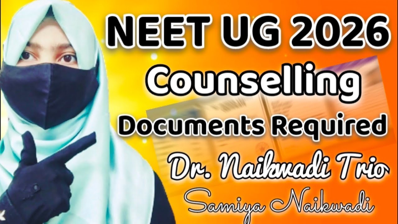 NEET 2026 Counselling Documents List 📄 | Keep These Ready Before MBBS Admission 2026