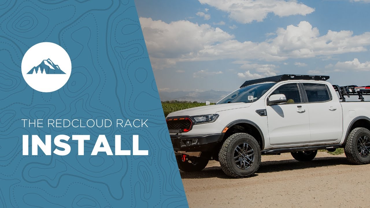 Установка багажника Redcloud Rack — багажник на крышу Ford Ranger 19–22 фута