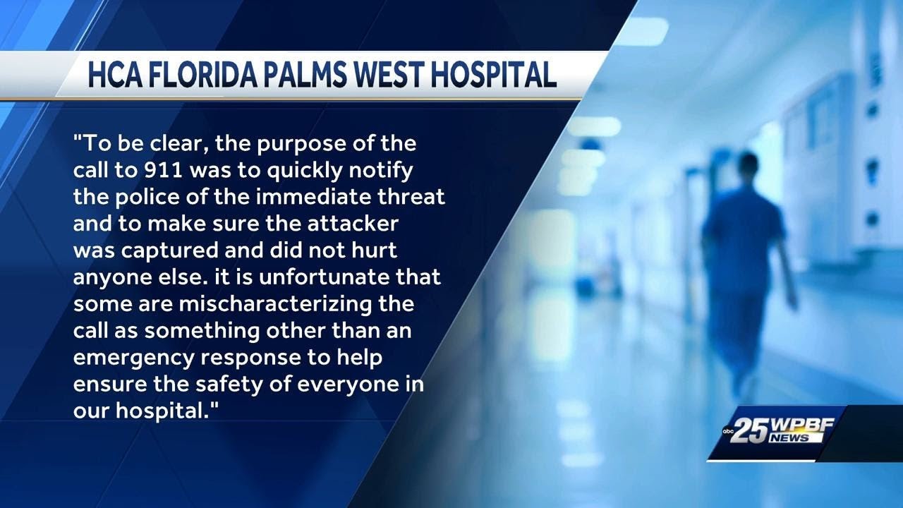 Palms West Hospital CEO responds to controversial 911 call after nurse attack