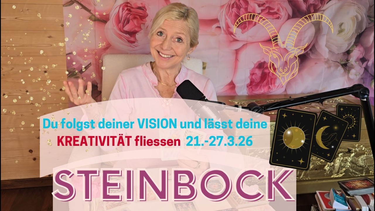 STEINBOCK- Die Dinge bewegen sich in deine gewünschte RICHTUNG💝🔥🌹💫21.-27.3.26