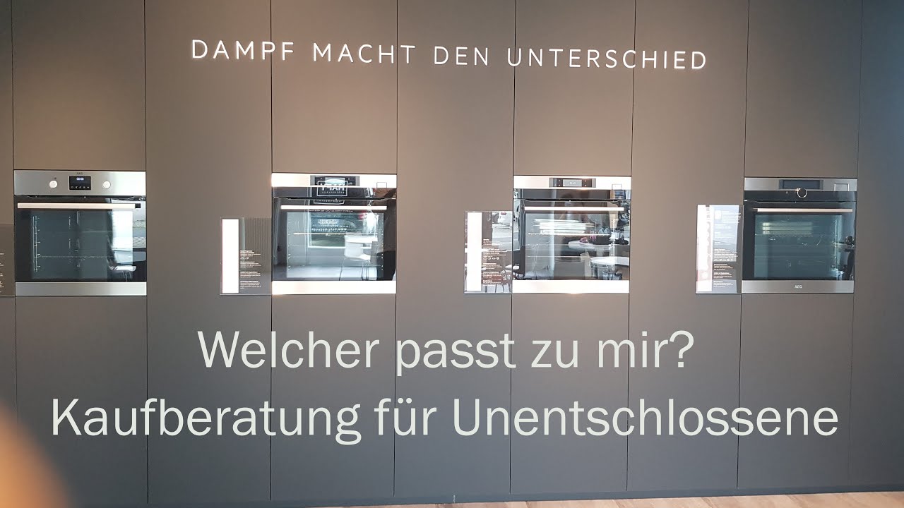 Beratung Kombidämpfer, welches Modell ist das richtige für mich von AEG