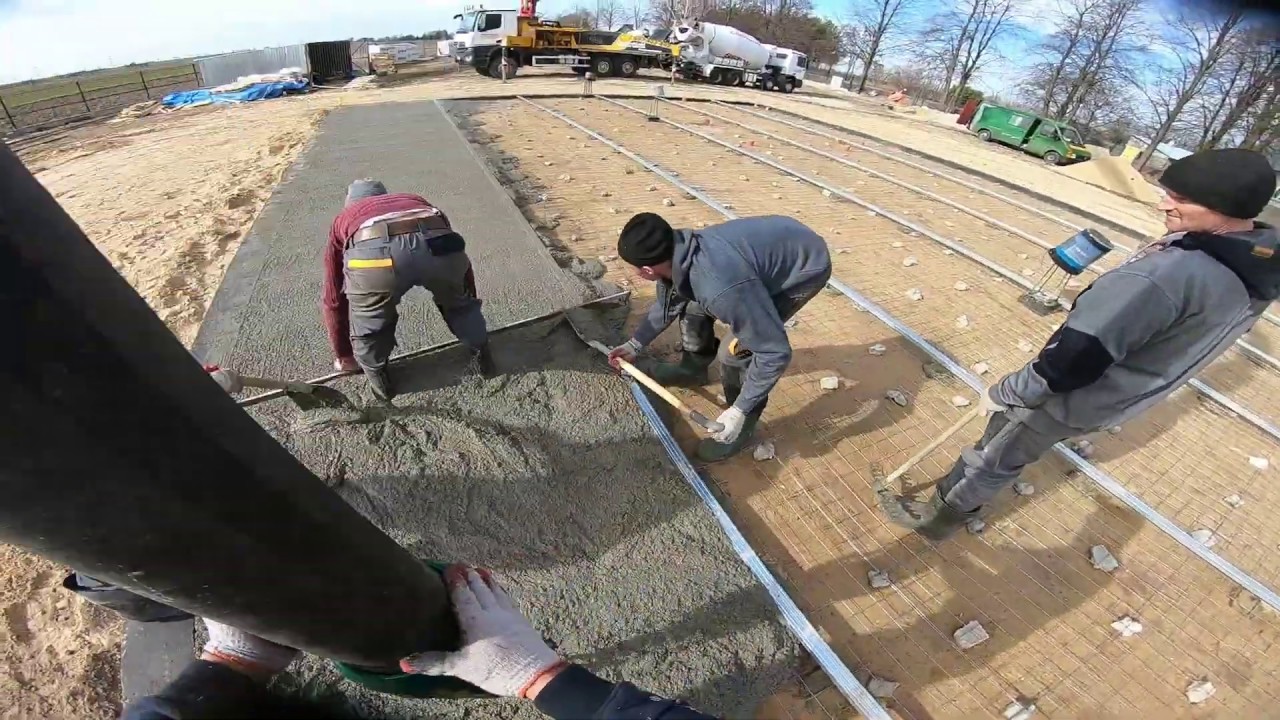 Podłoga na gruncie.#15.Jak wybudować dom . Budowa domu jednorodzinnego 2019r. Zrób to sam.
