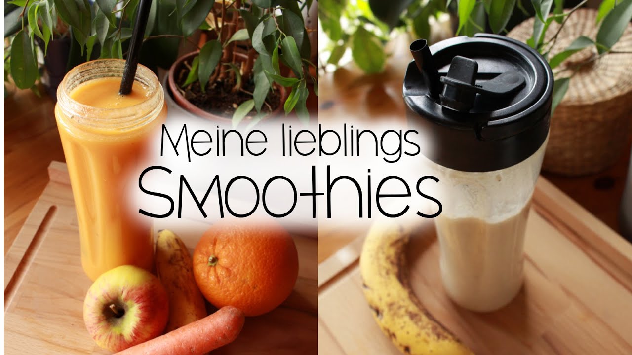 Meine Lieblings Smoothie Rezepte + Live Test mit dem Severin Smoothie Mix & go