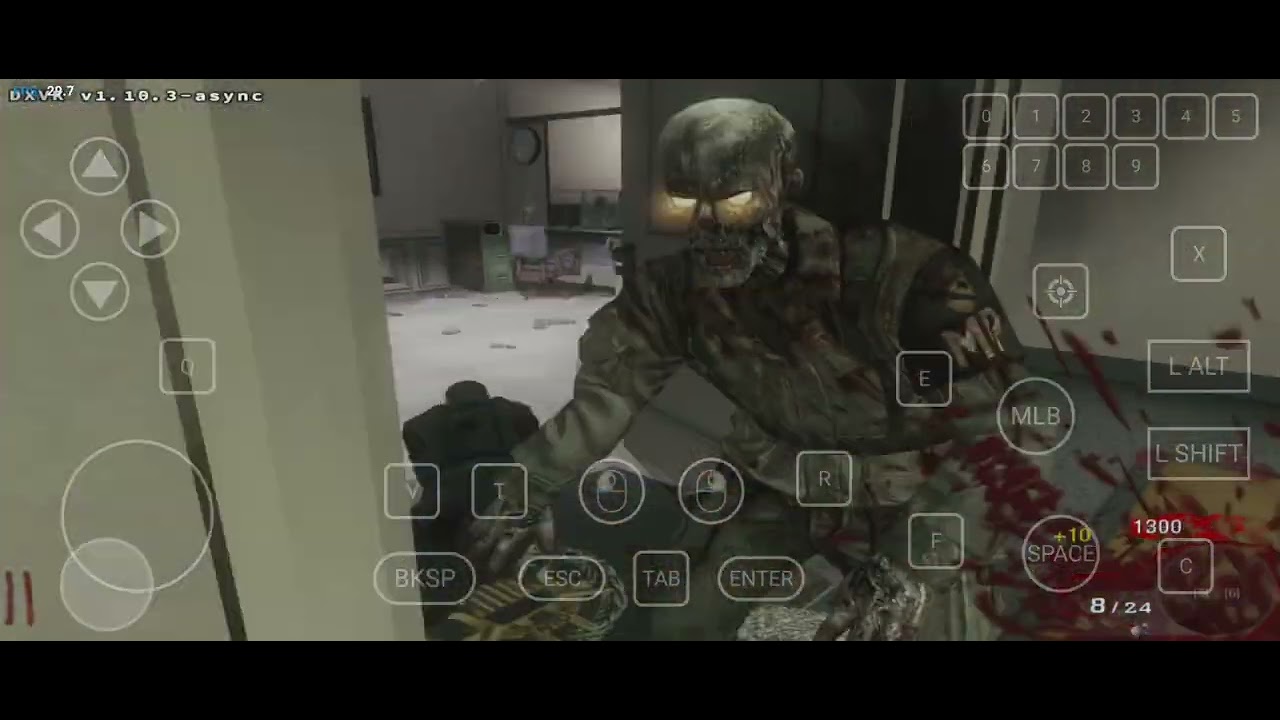 CALL OF DUTY BLACK OPS 1 MODE ZOMBIES Winlator #motorolamotog200 #winlatoremulator #moboxemulator