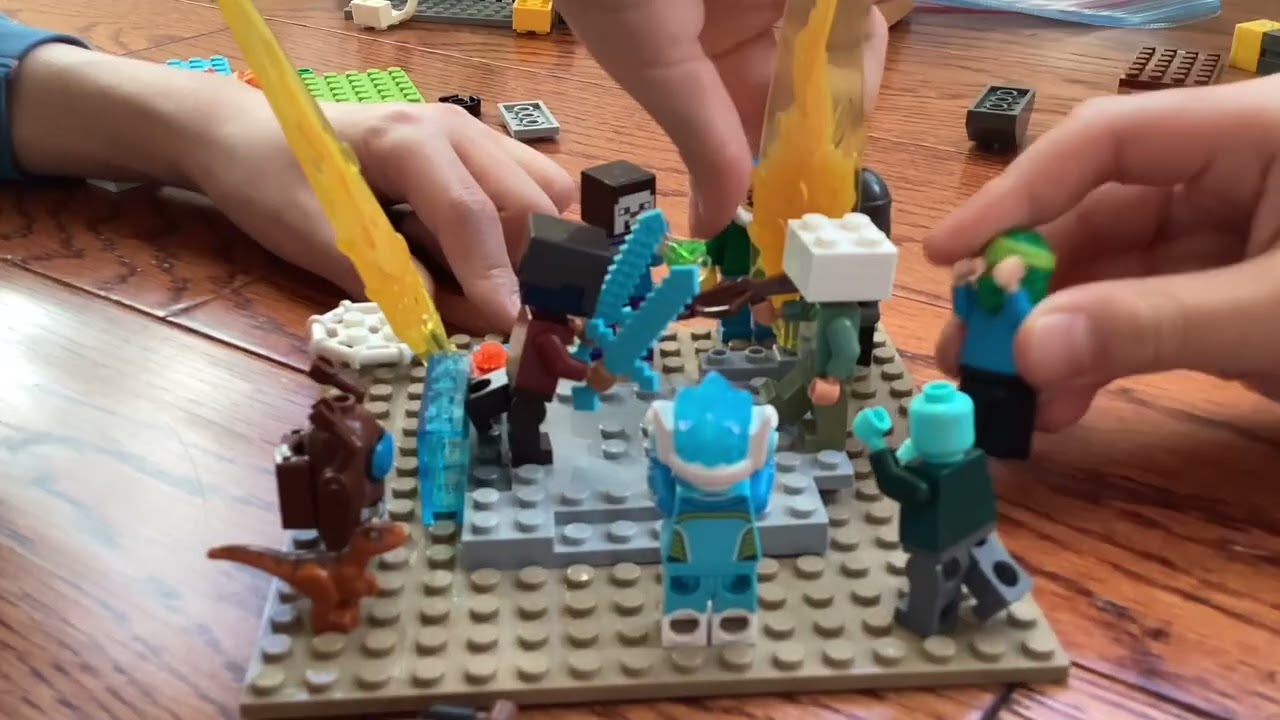 Making A Lego Set With Only The Pieces In Front Of Me pt1