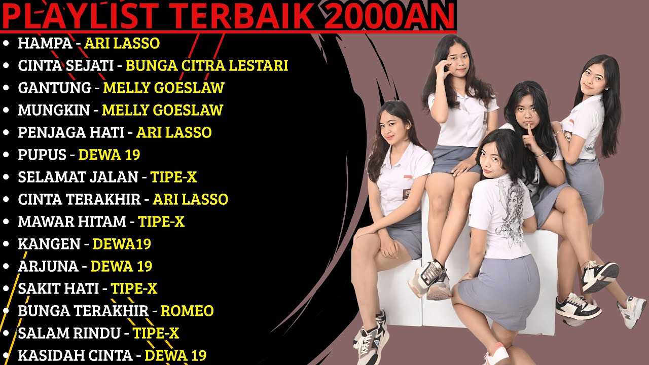 PLAYLIST LAGU ABG 2000AN BIKIN KANGEN SESEORANG 😂