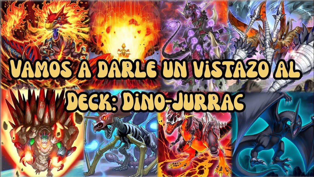 Vamos a darle un vistazo al Deck Dino-Jurrac 🦖🔥 (Son dinamita pura)