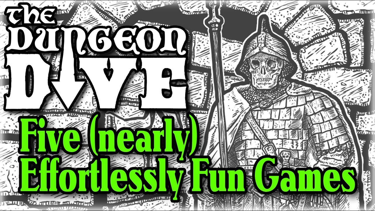 Five (Nearly) Effortlessly Fun Games