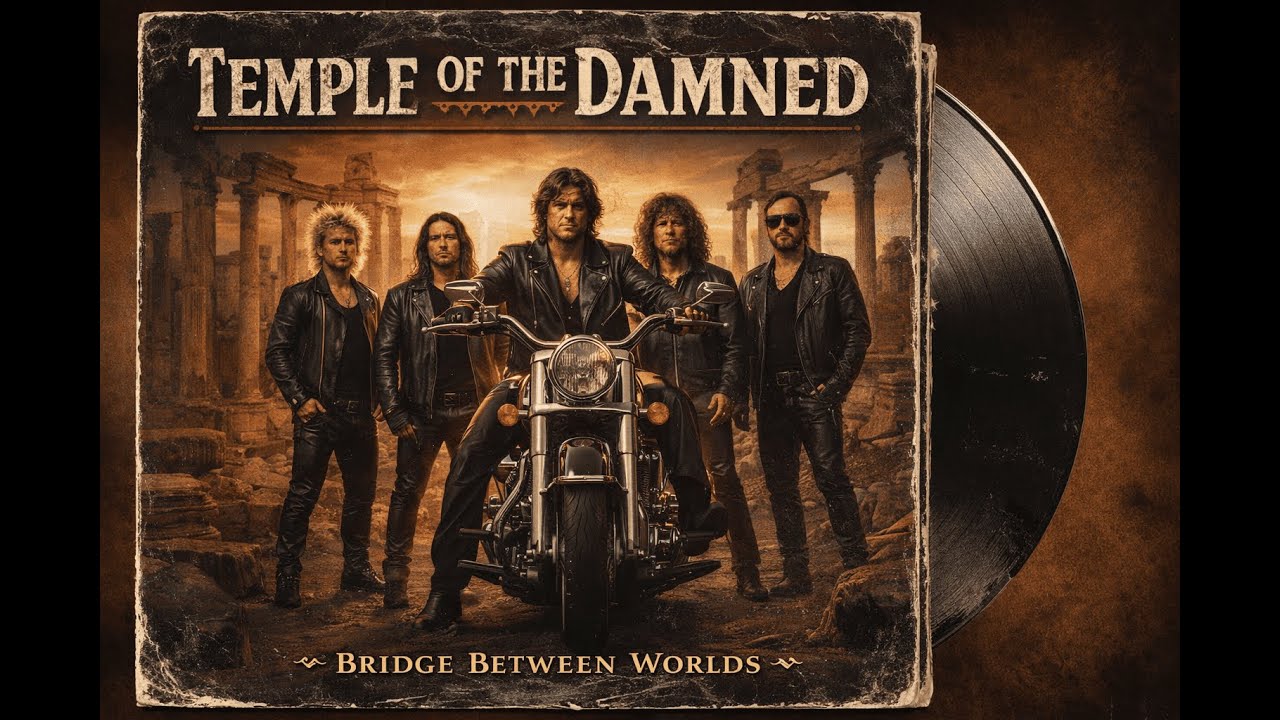 TEMPLE OF THE DAMNED – Steel on the Road (Full Album) | 80s Hard Rock Revival